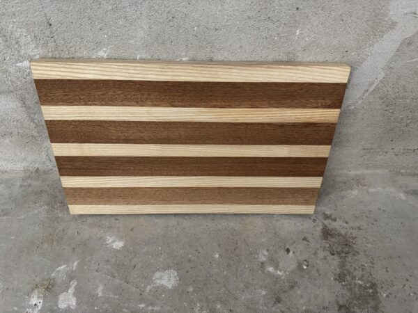 Houten snijplank 375 mm lengte, 230 mm breed, 20 mm dikte